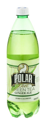 Polar Ginger Ale Diet Green Tea - 33.8 FZ - Image 5