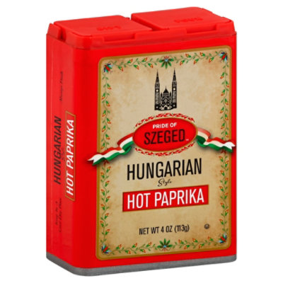 Hungarian Hot Paprika 4 Oz T - 4 OZ - Image 1