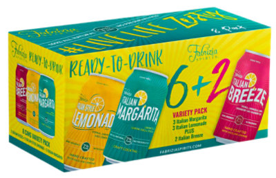 Fabrizia Variety Pack Can - 8-12 FZ - Image 1