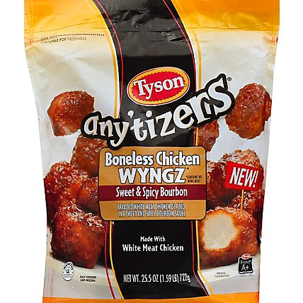 Tyson Anytizer Sweet & Spicy Bourbon Boneless Chicken Bites - 24 Oz. - Image 2
