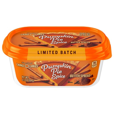 Land O Lakes Pumpkin Pie Spice Butter Spread Spreadable Tub - 6.5 Oz - Image 2