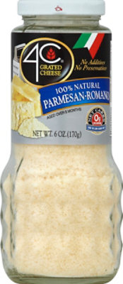 4C Foods Grated Parmesan Romano - 6 OZ - Image 2