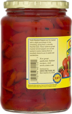 Cento Regular Roasted Red Pepper - 24 OZ - Image 3