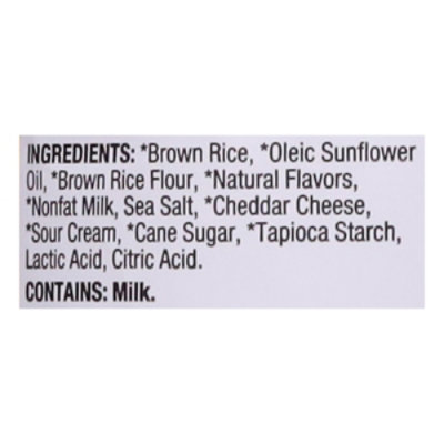 Lundberg Family Farms Organic Mini Rice Cakes White Cheddar - 5 Oz - Image 6