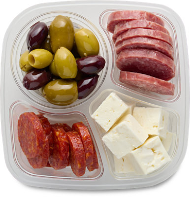 ReadyMeals Olive Feta Mix & Protein Quad - Each - Image 1