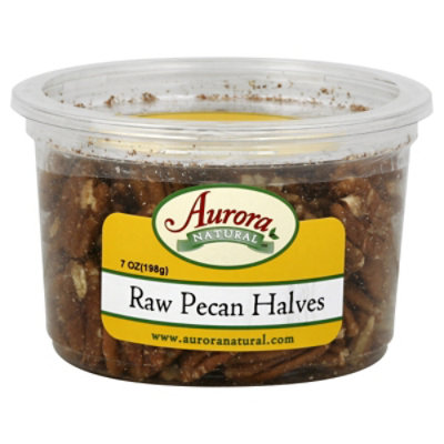 Aurora Raw Pecans - 7 OZ - Image 1