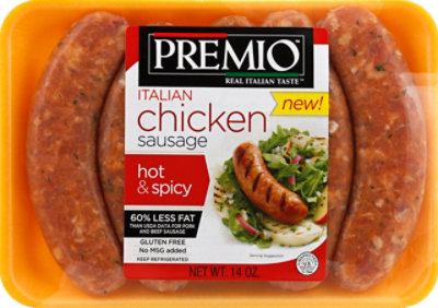 Premio Hot Italian Chicken Link - 14 OZ - Image 2
