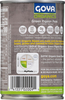 Goya Organic Pigeon Peas - 15 OZ - Image 6