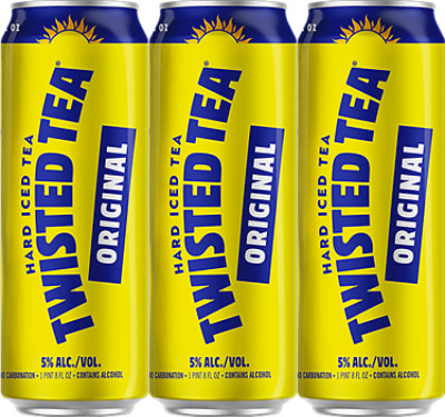 Twisted Tea Original Hard Iced Tea Cans - 3-24 Fl. Oz. - Image 1