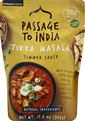 Passage Foods Tikka Masala Sauce - 13.2 OZ - Image 2