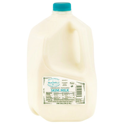 Monument Farms Dairy Milk Fat Free 128 Oz - 128 FZ - Image 1