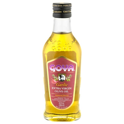 Goya Garlic Extra Virgin Olive - 8.5 FZ - Image 2