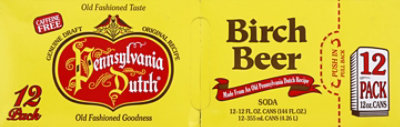 Pennsylvania Dutch Caffeine Free Birch Beer Soda - 12-12 FZ - Image 2