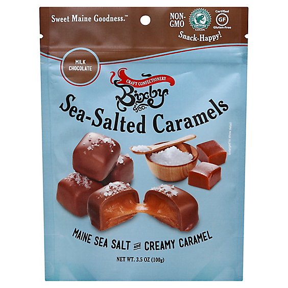 Milk Chocolate Sea Salt Caramels - EA