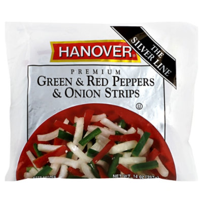 Hanover Steam-In-Bag Green & Red Peppers with Onion Strips Premium  Vegetables, 12 oz