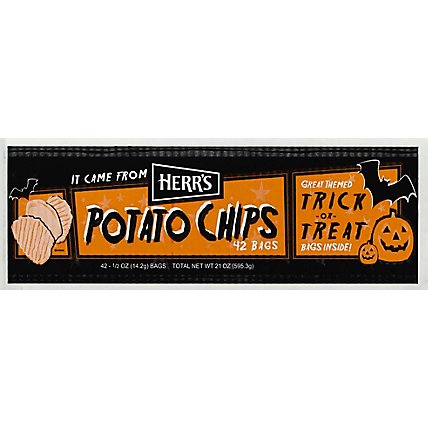 Herrs Halloween Pack 42 Count Potato Chips - 21 OZ - Image 3
