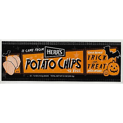 Herrs Halloween Pack 42 Count Potato Chips - 21 OZ - Image 2