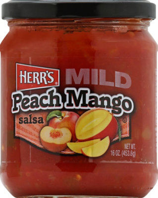 Herrs Peach Mango Salsa - 16 OZ - Image 2