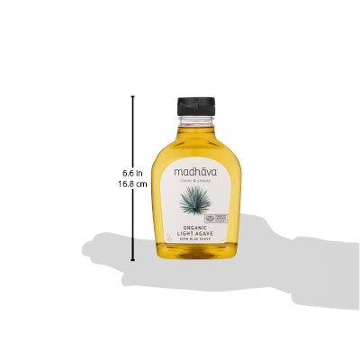 Madhava Honey Agave Nectar Golden Light - 17 OZ - Image 7