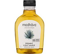 Madhava Honey Agave Nectar Golden Light - 17 OZ