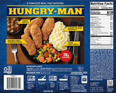 Hungry Man Classic Fried Chicken Strips - 14 OZ - Image 4