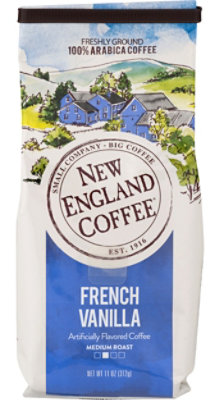 New England Coffee French Vanilla Bag - 11 OZ - Image 1