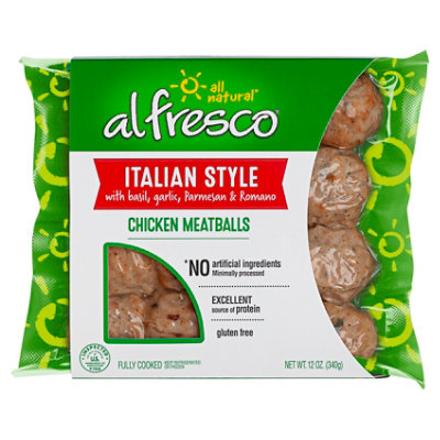 Al Fresco Chicken Meatballs - 12 OZ - Image 3