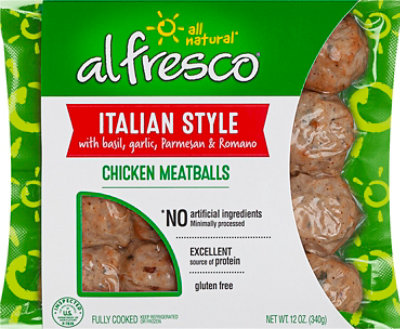 Al Fresco Chicken Meatballs - 12 OZ - Image 2