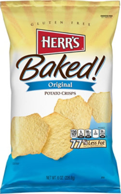 Herrs Original Baked Potato Crisps - 8 OZ - Image 2