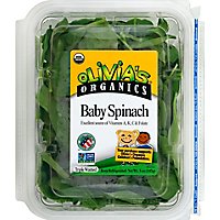 Olivia Organic Baby Spinach - 5 OZ - Image 2