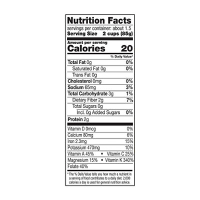 Olivia's Organic Baby Spinach - 5 Oz - Image 3