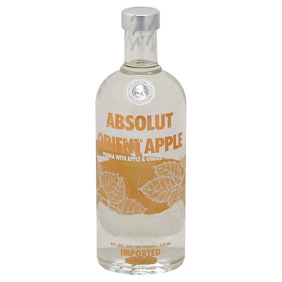 Absolut Vodka Apple Orient  Ginger - 750 ML