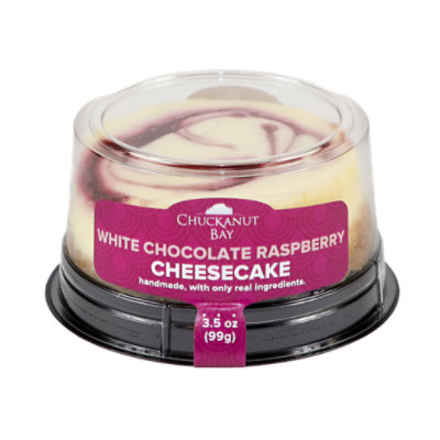 White Choc Raspberry Cheesecake - 3.5 OZ - Image 1