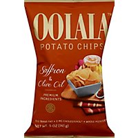Natural Nectar Oolala Potato Chips Saffron & Olive Oil - 5 Oz - Image 2
