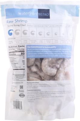 waterfront BISTRO Shrimp Raw Colossal Shell & Tail On Frozen 13-15 Count - 2 Lb - Image 6