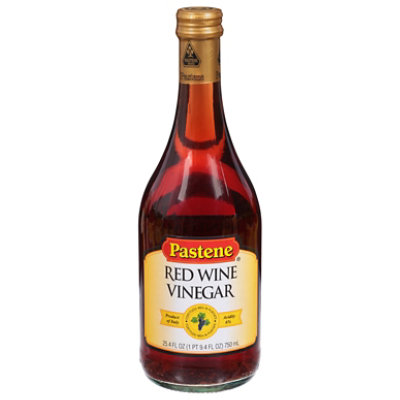 Pastene Vinegar Red Wine - 25.4 FZ - Image 3