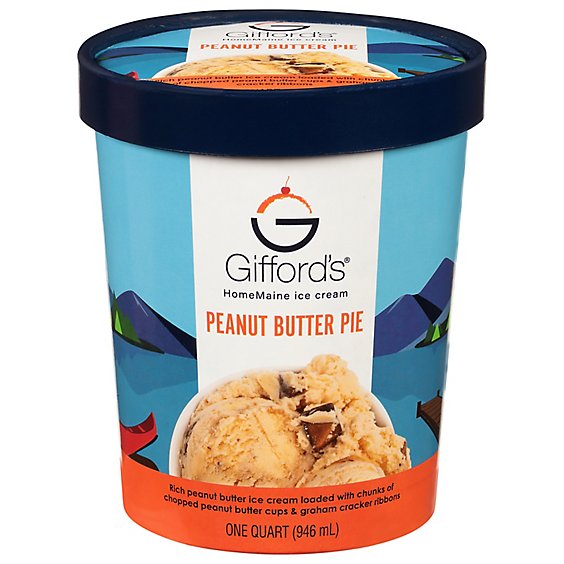 Giffords Cream Ice Pie Butter Peanut - QT
