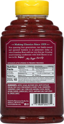 Beaver Mustard Sqz Cranbry - 13 OZ - Image 5