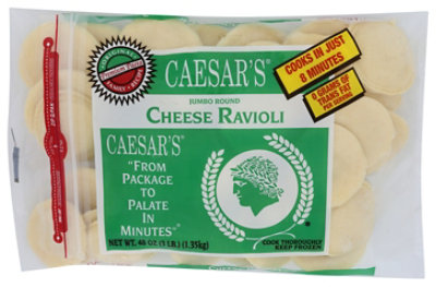 Caesar's Jumbo Cheese Ravioli - 48 OZ - Image 1