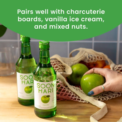 Soonhari Korean Soju Apple - 375 ML - Image 3