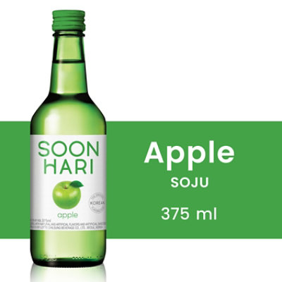 Soonhari Korean Soju Apple - 375 ML - Image 1