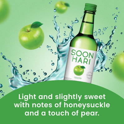 Soonhari Korean Soju Apple - 375 ML - Image 2