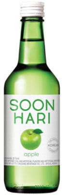 Soonhari Korean Soju Apple - 375 ML - Image 1