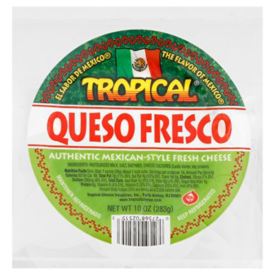 Cacique Ranchero Fresh Queso Fresco Cheese, 10 oz (Refrigerated)