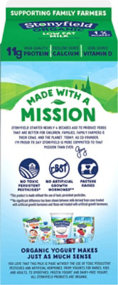 Stonyfield Organic Milk 1% Fat   64 Oz - 64 FZ - Image 6