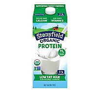Stonyfield Organic Milk 1% Fat   64 Oz - 64 FZ