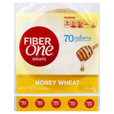 Fiber One Honey Wheat Wrap - 12.5 OZ - Image 1