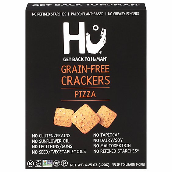 Hu Crackers Grain Free Pizza - 4.25 Oz