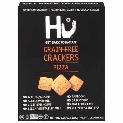 Hu Crackers Grain Free Pizza - 4.25 Oz