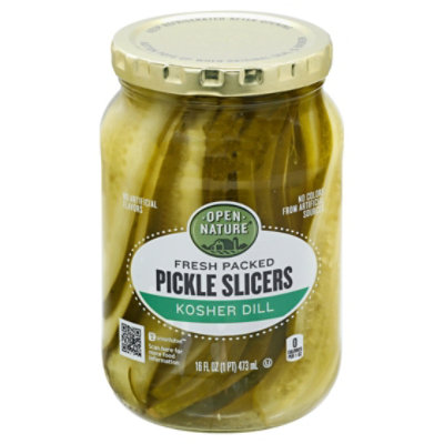 Signature SELECT Pickles Slicers Zesty Dill Jar - 16 Fl. Oz. - Shaw's